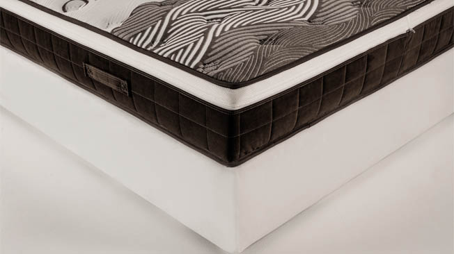 Latex mattress Olimpo with a unique 3 Space coating