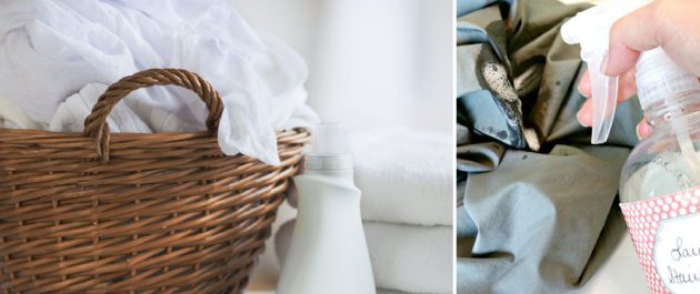 strumenti per lavare le lenzuola