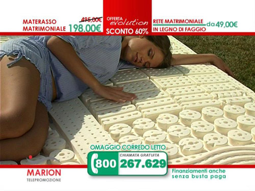 Offerta materasso MARION: Evolution, il NUOVO materasso in lattice