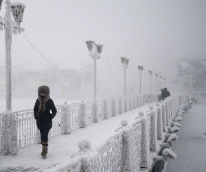 Vivere sotto i zero gradi: i paesi piu' freddi
