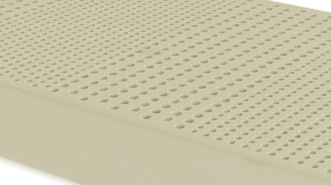 lateks plošča značilnost različne masažne površine