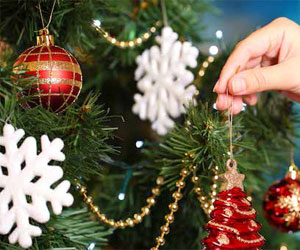 The Christmas tree has also a kind of religious origin , as far as not Christian
