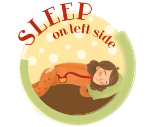 Sleeping on your left side: the benefits