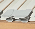 Cushions of slats which guarantee balance and ergonomics of the bed net