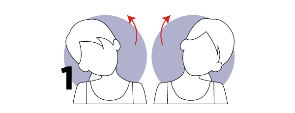 Le flessioni laterali del collo sono degli esercizi semplicissimi e molto efficaci